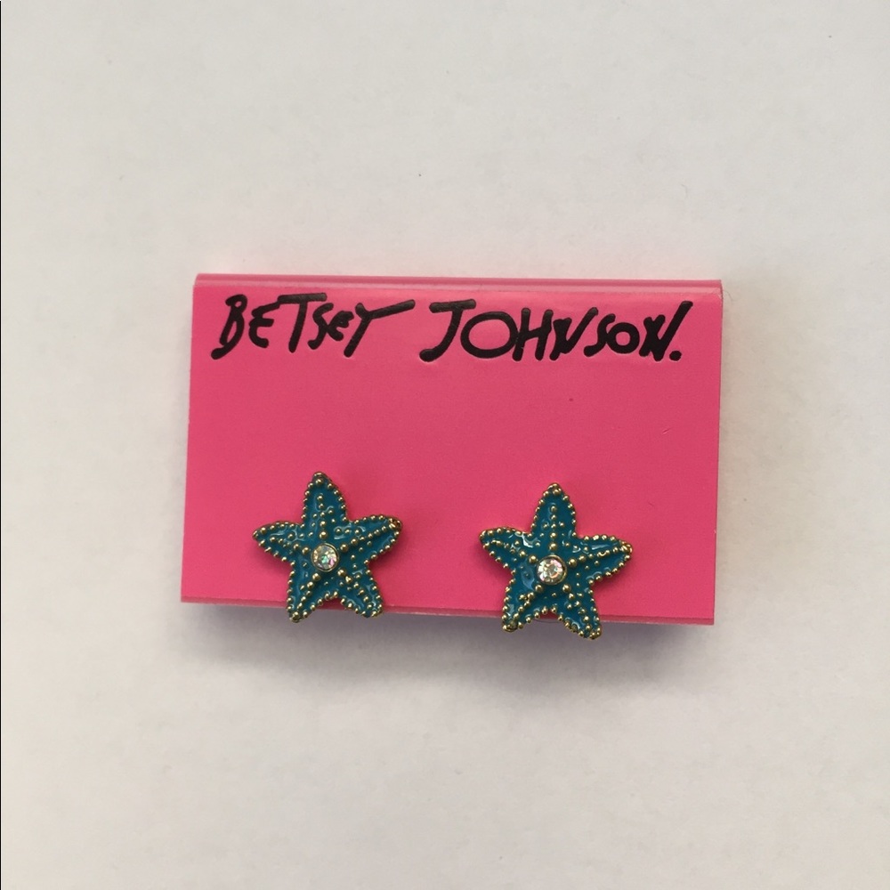 Betsey Johnson Sea Star Earrings